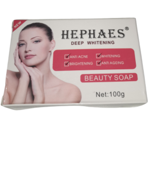 Hephaes Deep Whitening Beauty Soap 100g